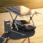 Okumuş enerji solar carport modüler araç sundurma sistemi güneş enerjili kullanım alanı